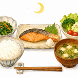15. ばんごはん（晩ごはん）— makan malam