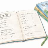 37. しゅくだい（宿題）— pekerjaan rumah PR