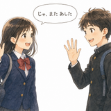 51. じゃ、また［あした］— sampai jumpa lagi besok