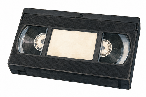 34. ビデオ — kaset video VHS.png