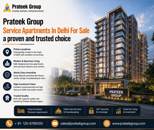 Prateek Group service apartments in Delhi for sale a proven and trusted choice.png