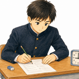 32. しけん ujian