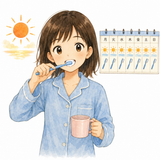 35. まいあさ setiap pagi