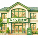 59. みどりとしょかん perpustakaan fiksi