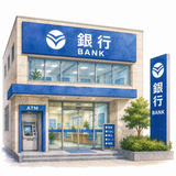 8. ぎんこう bank