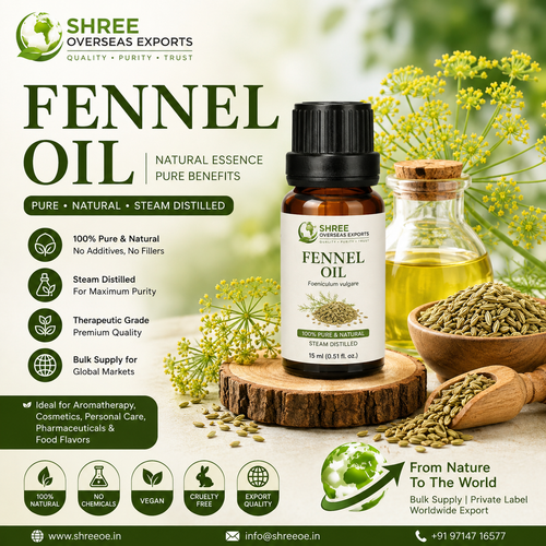 Fennel Essential Oil Manufacturer for Bulk and Global B2B Supply.png