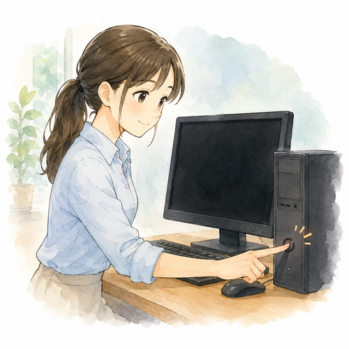 7. 切ります（きります）［電源を～］— mematikan power supply.png
