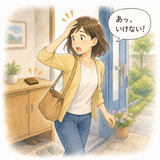 28. ［あっ、］いけない。— Ah, salah! Aduh!