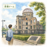 30. 原爆ドーム（げんばくドーム）— Genbaku Dome