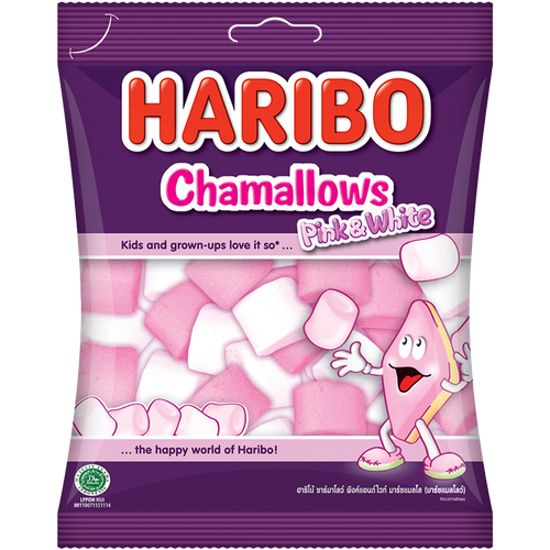 8691216014909 261933 МАРШМЭЛЛОУ HARIBO PINK&WHITE 70ГР П П.png