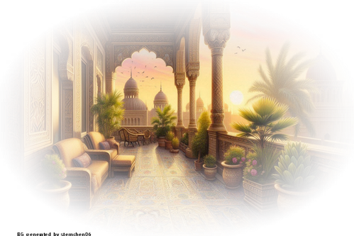 creiere einen orientalischen hintergrund aus bagdad Terrasse (9)