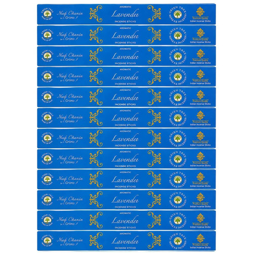 Incenso Shankar Linha Massala Nag Champa Aroma Lavanda Display C 12 Unidades (2)