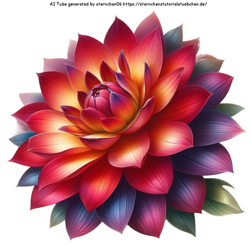 airbrush style gemalt eine Sommerblte am Stil (5)