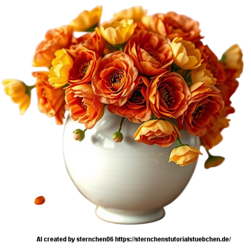Flux Schnell Create a delicate white spherical vase with a lus 1 Photoroom