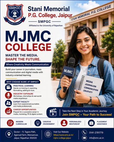 Master of Journalism and Mass Communication at SMPGC: Top Choice Among MJMC Colleges in Jaipur.png