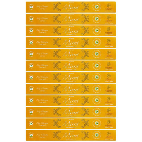 Incenso Shankar Linha Massala Nag Champa Aroma Mirra Display C 12 Unidades (2)