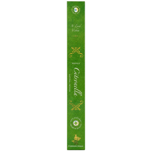 Incenso Shankar Linha Massala Nag Champa Aroma Citronela Display C 12 Unidades