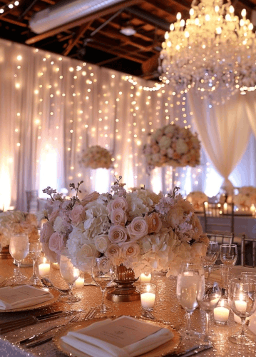 Elegant Wedding Celebrations With Beautiful Wedding Reception Decor.gif
