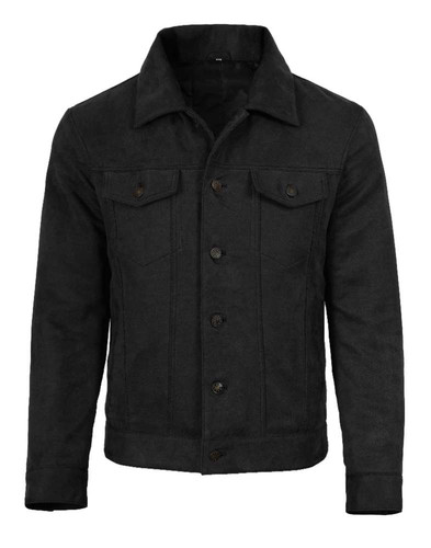 183513 Fernando Men's Trucker Faux Suede Jacket Black 1785146874.jpg