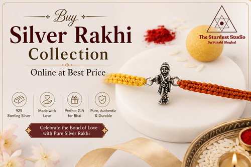 Buy Silver Rakhi Collection Online at Best Price | The Stardust Studio.png