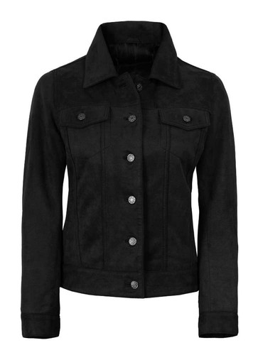 1413510 Fernando Women's Trucker Faux Suede Jacket Black 1785144556.jpg