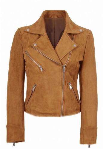 1413528 Ninfa Women's Faux Suede Jacket Light Brown 1785305428.jpg