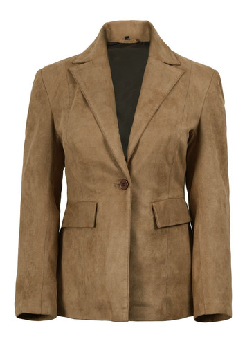 1413526 Susie Women's Faux Suede 1Button Blazer Camel 1786364960.jpg