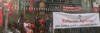 banner MST SP Incra semana camponesa Rodrigo Chagas.2
