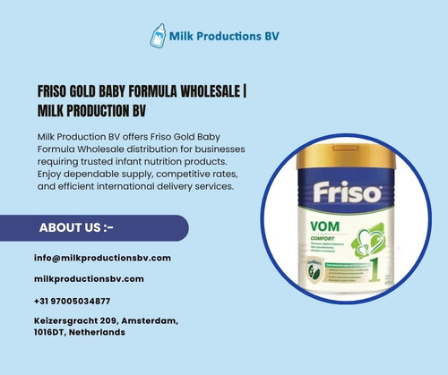 Friso Gold Baby Formula Wholesale | Milk Production BV.1