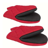 2pcs Multi Ply Durable Kitchen Oven Mitts For Cooking & Baking Non Slip, Heat Resistant Gloves, Food.png