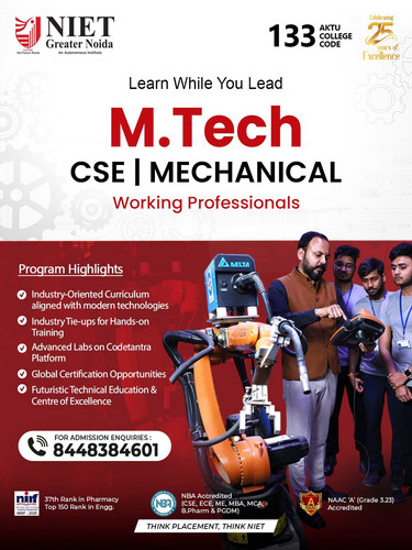 M.Tech for Working Professionals Admission Open 2026 - 2027.jpg