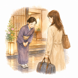23. お客様（おきゃくさま）— tamu, pelanggan dalam bentuk hormat