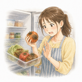 5. 腐ります（くさります）［食べ物が～］— makanan busuk