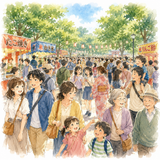 37. 大勢の～（おおぜいの～）— banyak ～, banyak orang