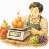 47. 一キロ（いちキロ）— satu kilogram satu kilometer