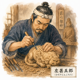 62. 左甚五郎（ひだりじんごろう）— nama pemahat terkenal