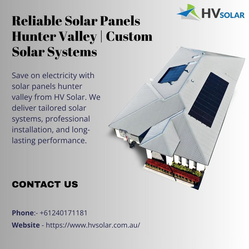 Reliable Solar Panels Hunter Valley Custom Solar Systems.jpg