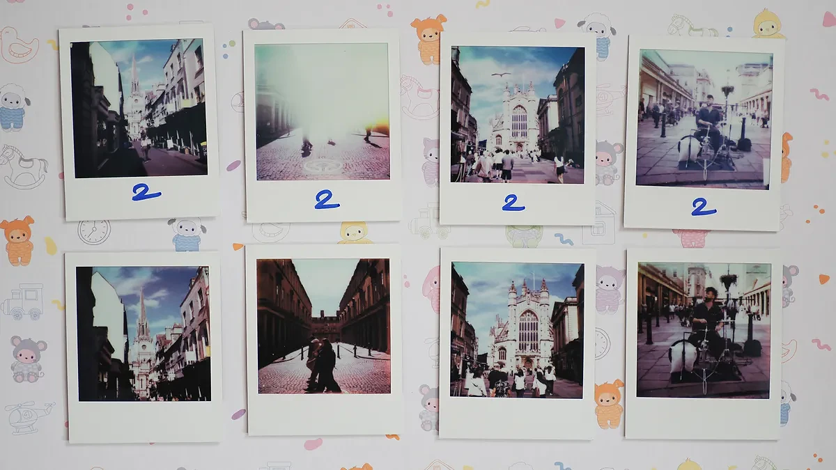 Sample image comparison between Polaroid Go Gen 3 and Gen 2 photos