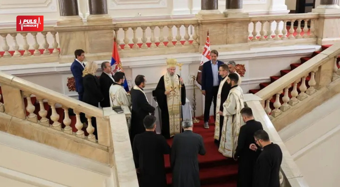 Osveštana Gradska kuća: Blagoslov za uspešan rad gradske uprave!