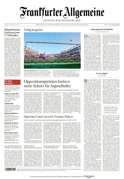 Frankfurter Allgemeine Zeitung 01 Juli 2026 cover.jpg