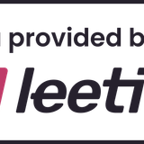 Leetify Badge Black Large