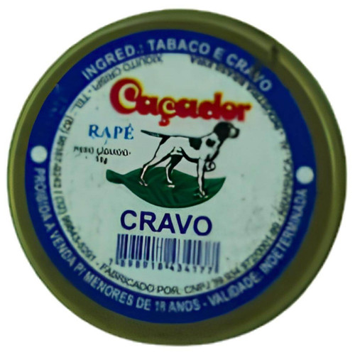 Rapé Caçador Sabor Cravo Unidade 6241 (4)
