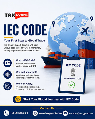 Top Affordable IEC Code Registration Consultants | Tax Gyani.jpg