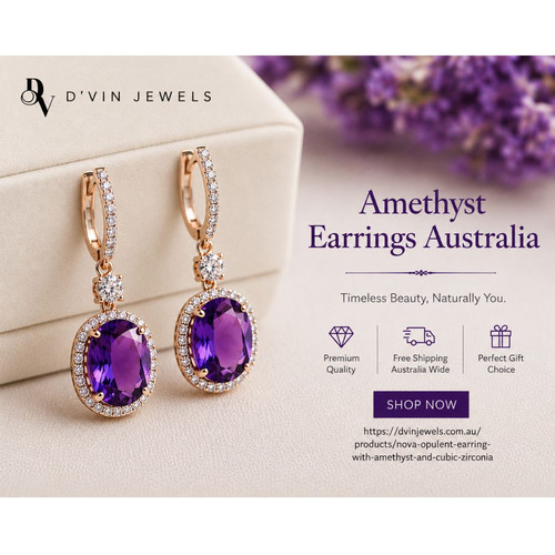 Amethyst Earrings Australia  Sydney & Melbourne Jewellery Style.jpg