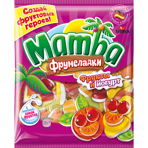 4014400936759 264222 МАРМЕЛАД МАМБА ЖЕВАТ ФРУКТЫ И ЙОГУРТ 140Г БЛ У.png