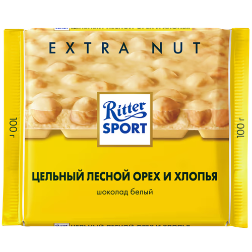 4000417701008 193109 ШОКОЛАД RITTER SPORT БЕЛЫЙ ЦЕЛЬНЫЙ ЛЕСНОЙ ОРЕХ И ХЛОПЬЯ 100ГР ФЛ П.png