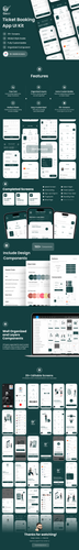 Goair - Ticket Booking App UI Kit