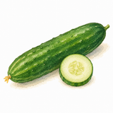 3. きゅうり — ketimun