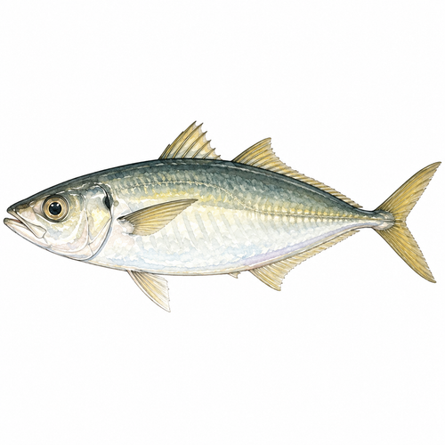 35. あじ — ikan horse mackerel ikan aji.png