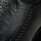 1J4JAP NEGRO avestruz pata LP detalle